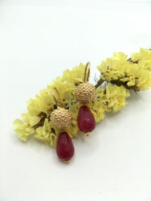 ORECCHINI "BORGOGNA"