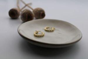 ORECCHINI CERCHI TORCHON MINI